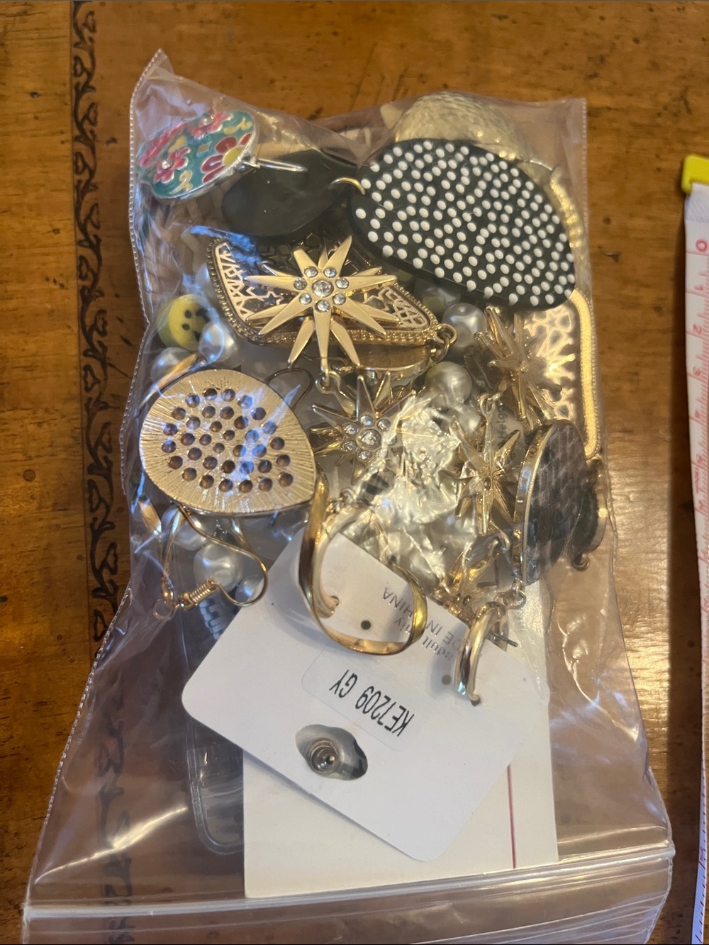 Mystery lot of matching statement earrings